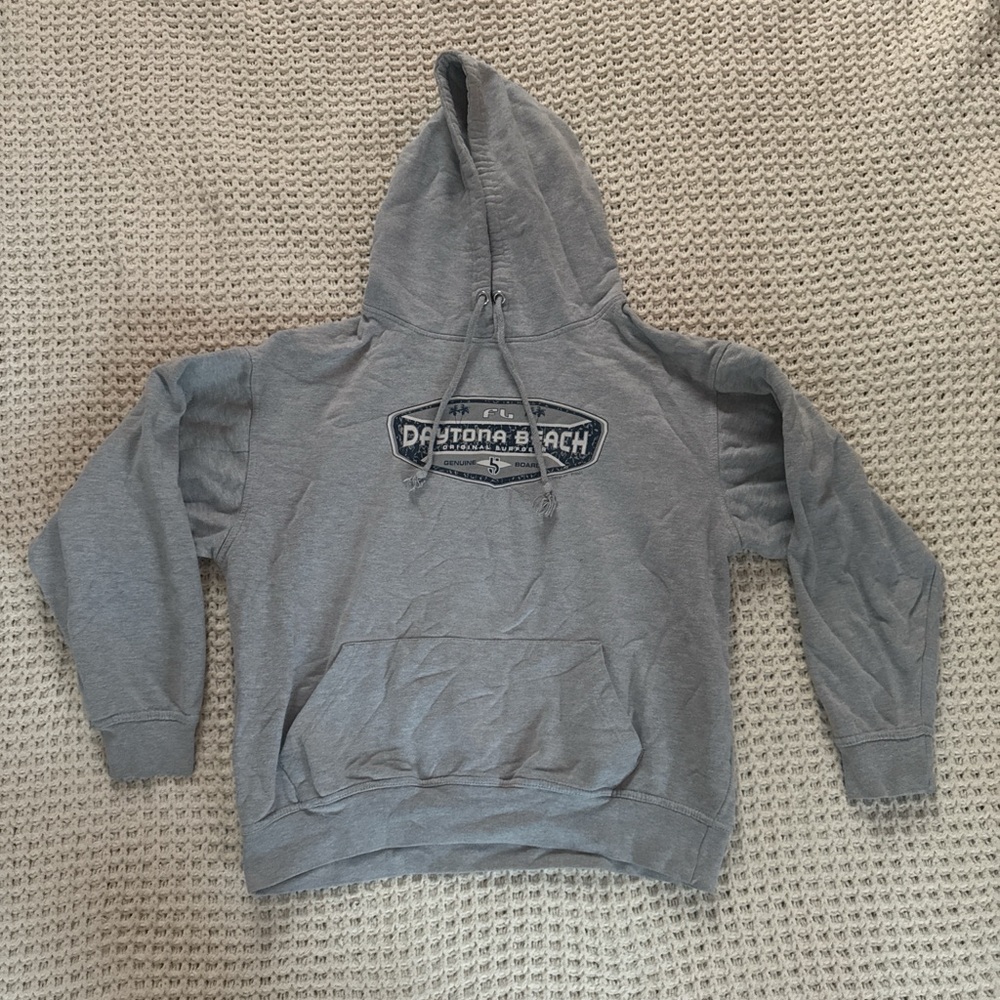 Gray Daytona Beach Hoodie